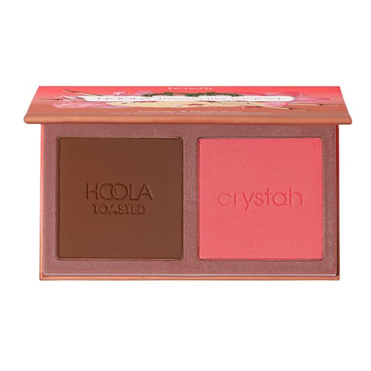 Hoola & WANDERful World Face Palette - Paletka bronzeru & tvářenky